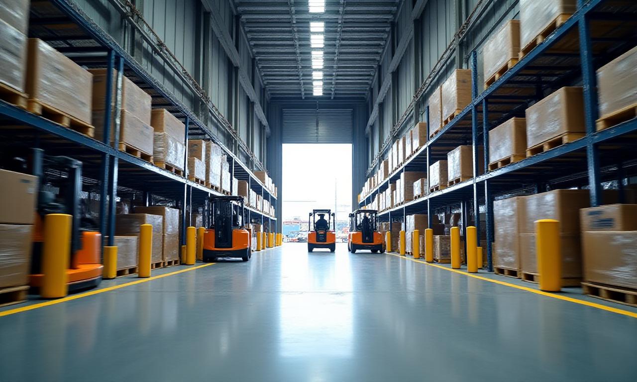 Warehouse Interior cross-docking